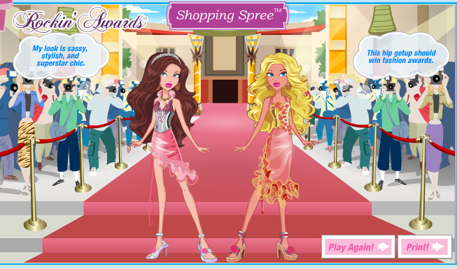 Polly pocket dress up
