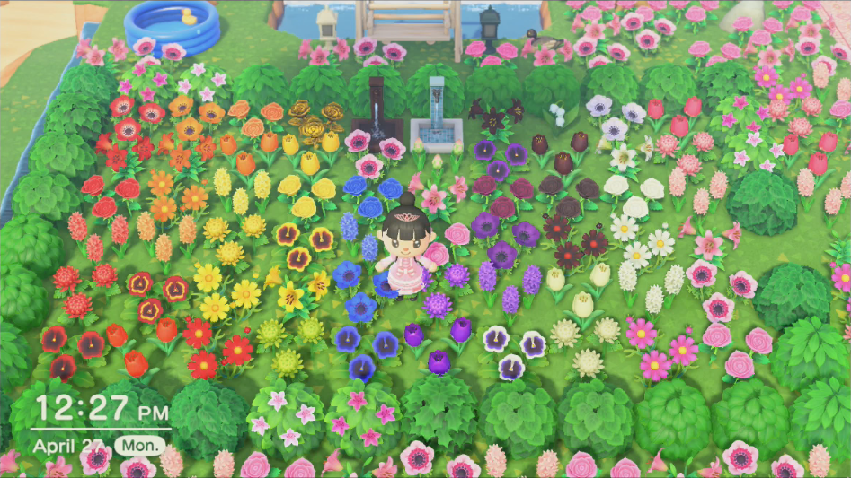 Rainbow Garden Animal Crossing