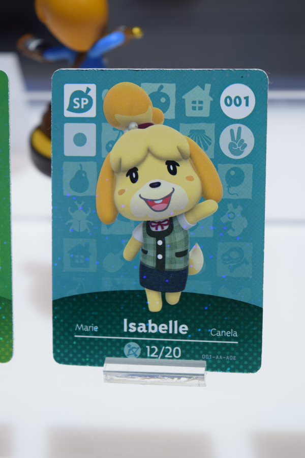 Isabelle Amiibo Card