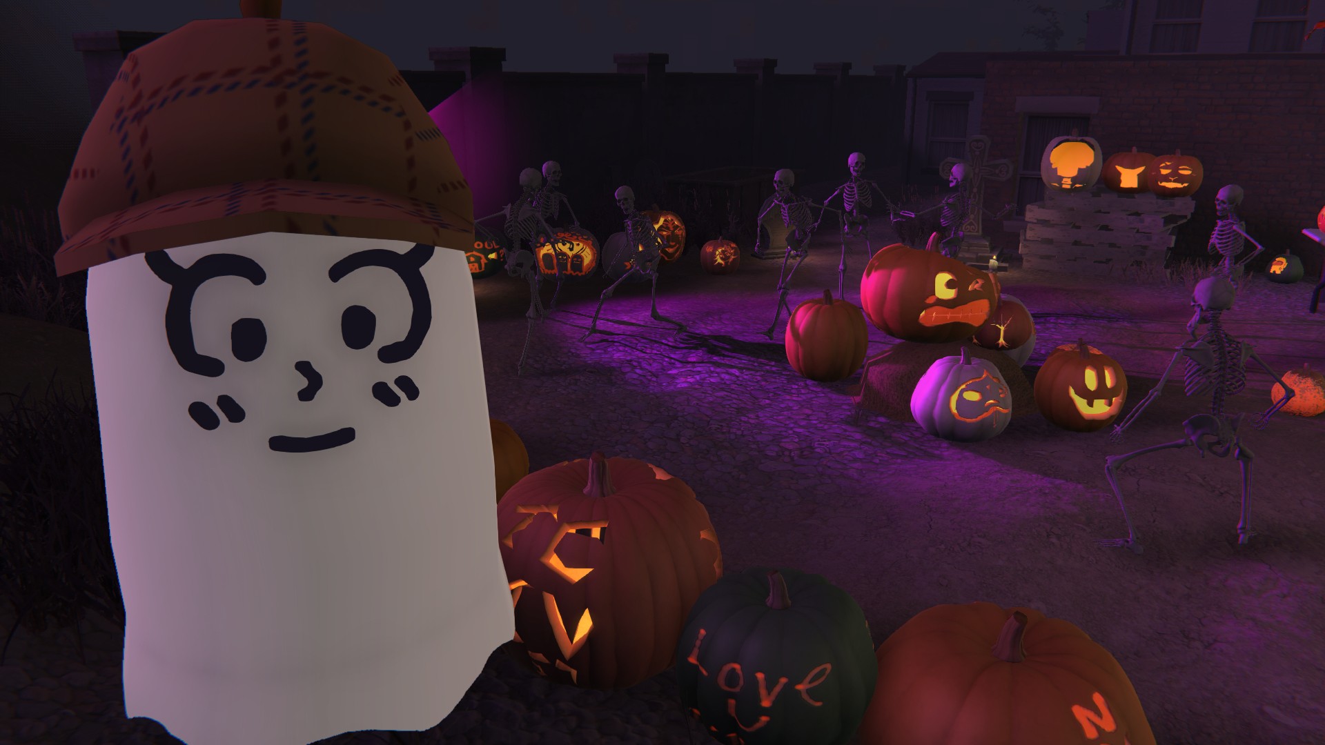 Halloween Pumpkin - Purple - Roblox